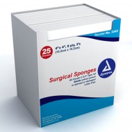 Surgical Gauze Sponges 4" 8-Ply (Sterile)
